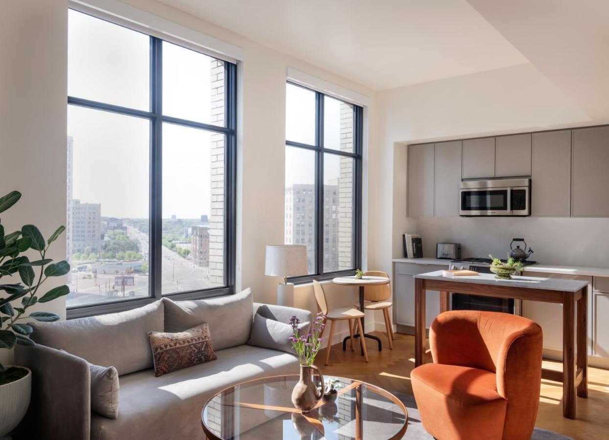 Roost Detroit Aparthotel Bagian luar foto